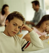 Adolescent en difficult� scolaire et d�apprentissage.